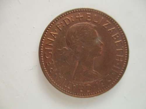 SOUTH AFRICA - 1967  1/2 PENNY   ALMOST UNCIRCULATED CONDITION