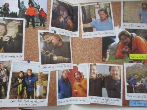 AUTOGRAPHED/ SIGNED - EMILIO ESTEVEZ - THE WAY  BOOKLET A4 SIZE