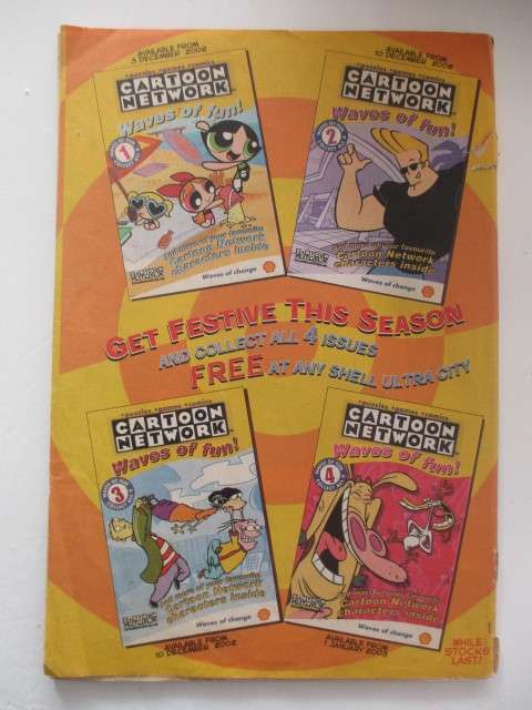 SHELL COMICS - CARTOON NETWORK  A SOUTH AFRICAN COMIC  NO. 2
