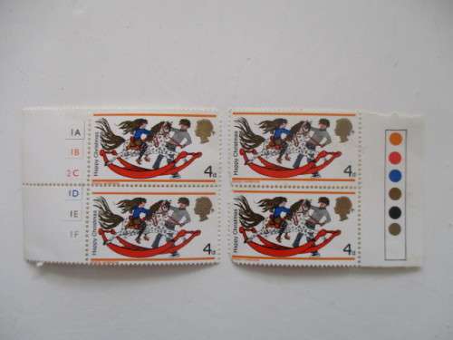 GREAT BRITAIN - PRE DECIMAL BRITISH FLORA - HAWTHORN AND BRAMBLE 1967