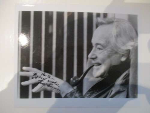 AUTOGRAPHED / SIGNED - JACK LEMON  A4 SIZE