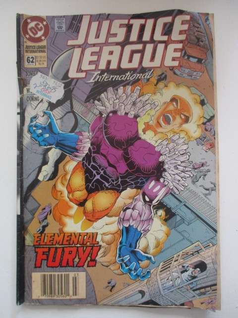 DC COMICS - JUSTICE LEAGUE  NO. 62  1994