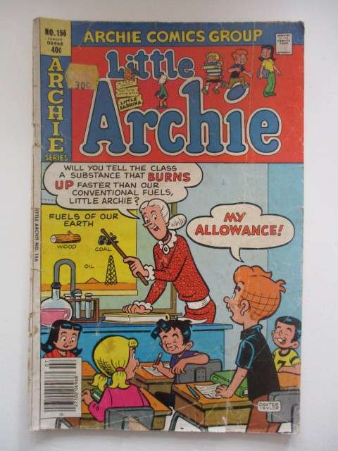 ARCHIE SERIES COMICS - LITTLE ARCHIE  - NO. 156   1980