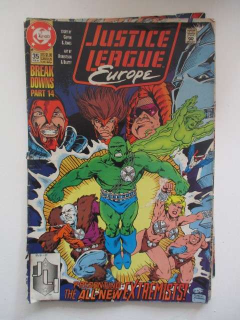 DC COMICS - JUSTICE LEAGUE  NO.  35 1992