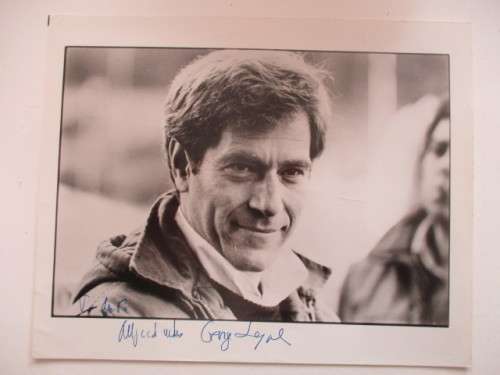 AUTOGRAPHED / SIGNED - GEORGE SEGAL  A4 SIZE