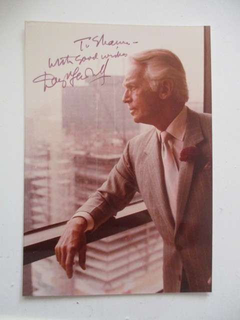 AUTOGRAPHED / SIGNED - DOUGLAS FAIRBANKS JR  AND LETTER