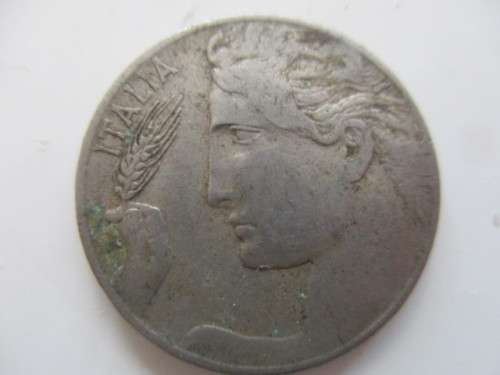 ITALY  - 20 CENTESIMI 1919 WORLD COIN FLYING NUDE VICTORY IN FLIGHT