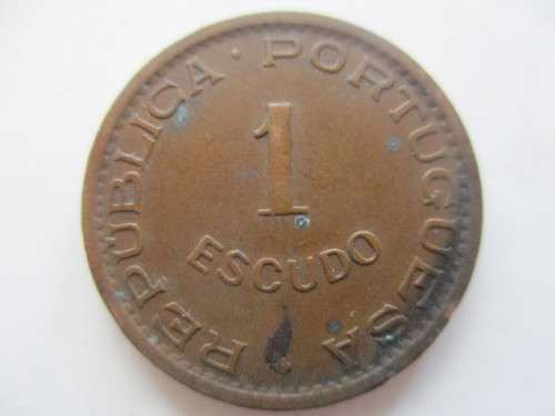 MOZAMBIQUE -  1 ESCUDO -  1957