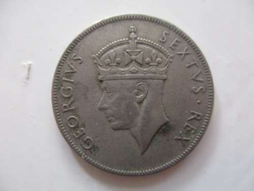 EAST AFRICA  -  1 SHILLING  -  1949