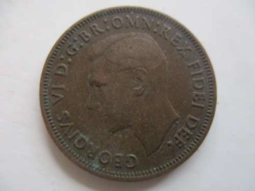 SOUTH AFRICA  - HALF PENNY  - 1952