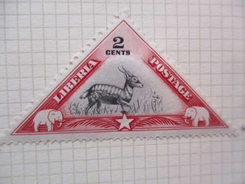 LIBERIA - MOSTLY MINT LIGHTLY HINGED STAMPS    1936