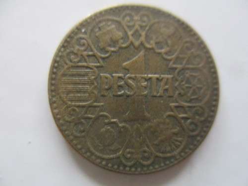 SPAIN - 1 PESETA  1944