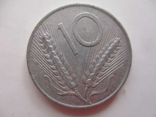 ITALY  10 LIRA  X 7  COINS PLOUGH AND WHEAT - VARIOUS YEARS FROM 1952