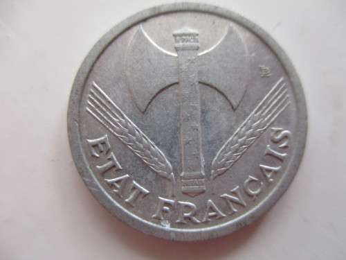 FRANCE   1  FRANC   1942  COIN