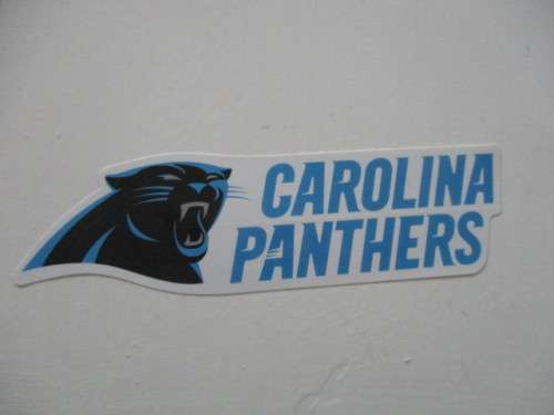 PRINTED AUTOGRAPH LUKE KUECHLY STICKER MAGAZINE AND LETTER