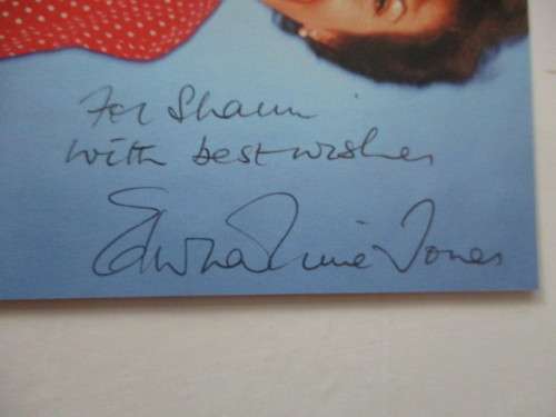 AUTOGRAPHED / SIGNED EDWINA CURRIE - BRITISH POLITICIAN