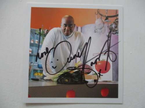 AUTOGRAPHED / SIGNED - AINSLEY HARRIOTT - CHEF