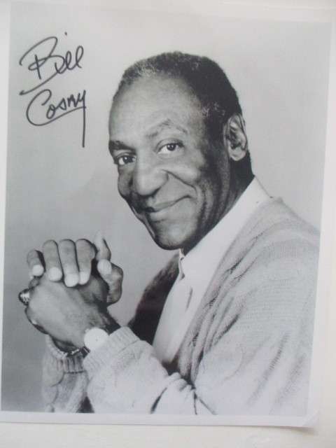 PRINTED AUTOGRAPH  -  BILL COSBY  A4 SIZE