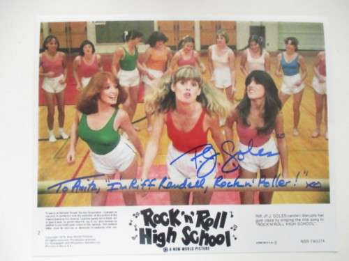 AUTOGRAPHED / SIGNED - P.J. SOLES - HALLOWEEN ACTOR AND LETTER A4 SIZE