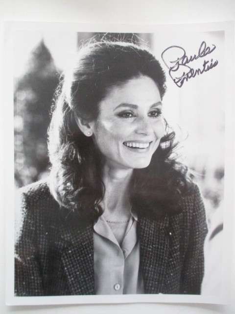 AUTOGRAPHED / SIGNED - PAULA PRENTISS - WHERE THE BOYS ARE A4 SIZE