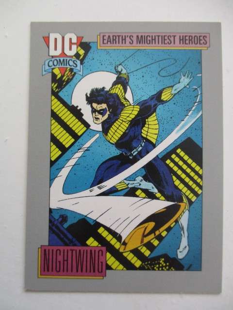 DC COMICS  VINTAGE  SAGA 1992 IMPEL TRADING CARDS -  NIGHTWING