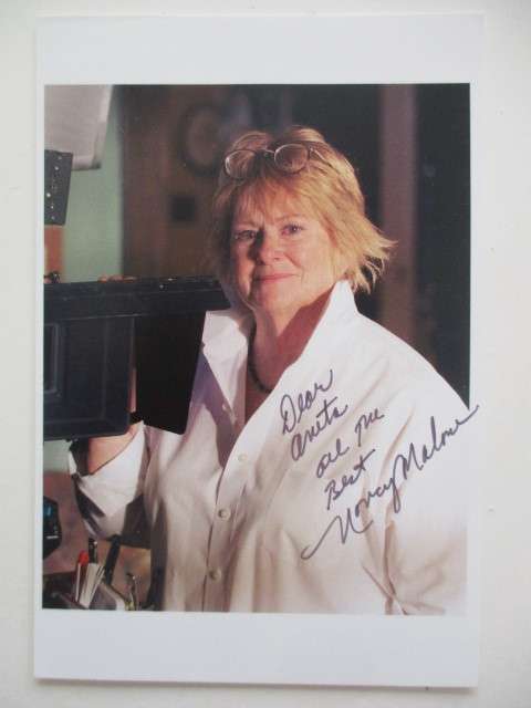 AUTOGRAPHED / SIGNED - NANCY MALONE  - TWILIGHT ZONE LARGER THAN POST CARD