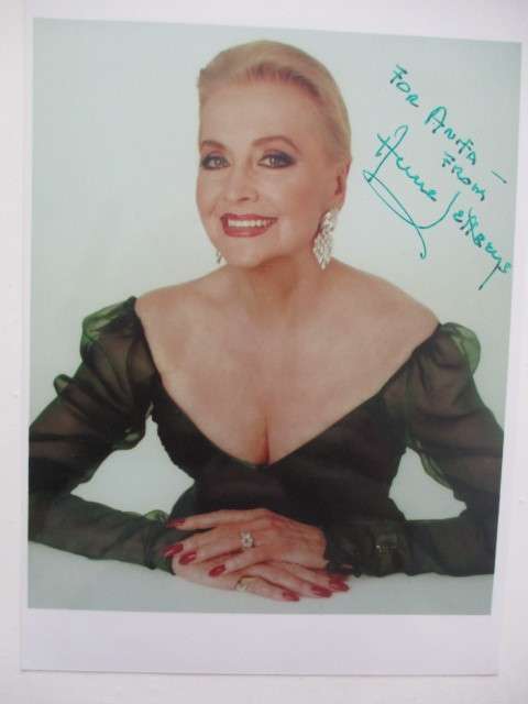 AUTOGRAPHED/ SIGNED - ANNE JEFFREYS  - BILLY THE KID  1942 -  LEGENDARY ACTOR