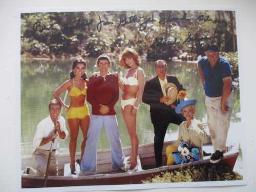 AUTOGRAPHED /SIGNED - SHERWOOD SCHWARTZ - GILLIGANS IS LAND A4 SIZE