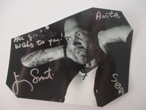 AUTOGRAPHED - JIMMY SMITS - STAR WARS  REVENGE OF THE SITH !!!