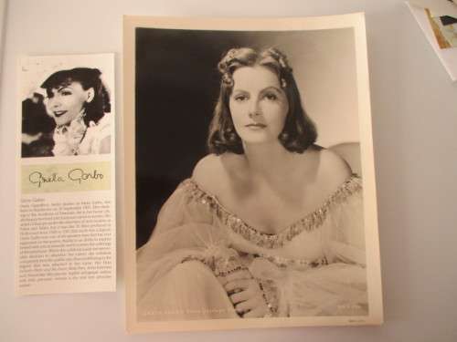 PHOTOGRAPH GRETA GARBO  A4 SIZE