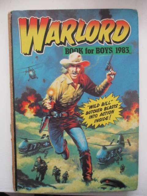 WARLORD BOOK FOR BOYS 1983  ANNUAL