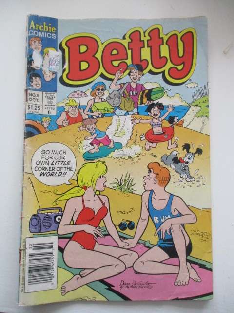 ARCHIE COMICS  - BETTY NO. 9  1993