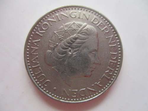 NETHERLANDS -  1 GULDEN  1969
