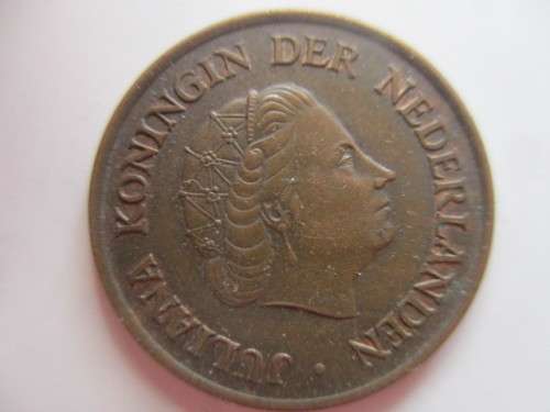 NETHERLANDS - 5c  COIN    -  1964