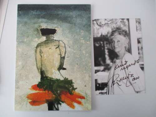 AUTOGRAPHED / SIGNED - PHYLLIDA LAW AND CARD   BOTH SIGNED
