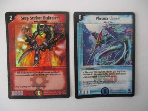 DUELMASTERS TRADING CARDS - 2 CARDS
