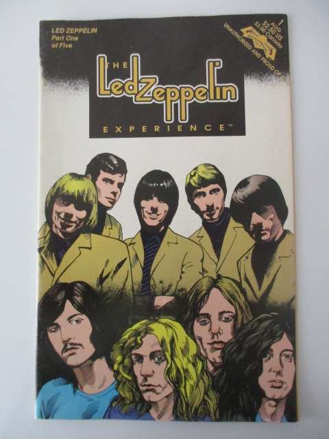 THE LED ZEPPELIN EXPERIENCE  COMIC  - 1992  -  FIRST PRINTING