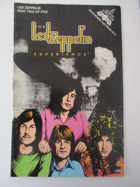 REVOLUTIONARY COMICS - THE LED ZEPPELIN EXPERIENCE PART  2  1992 FIRST PRINTING