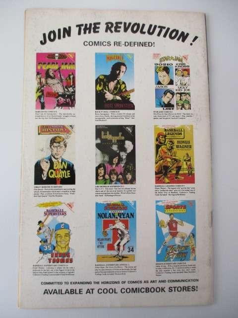 REVOLUTIONARY COMICS - THE LED ZEPPELIN EXPERIENCE PART  2  1992 FIRST PRINTING