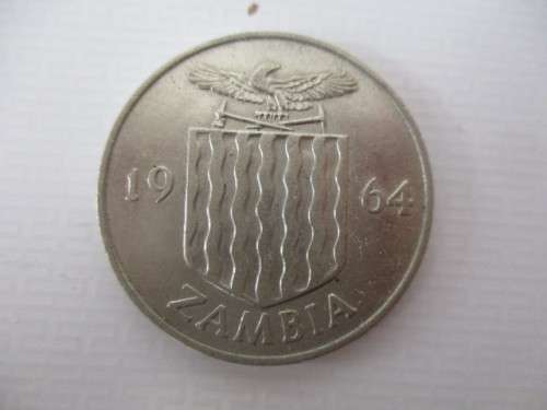 ZAMBIA 2 SHILLINGS -  1964