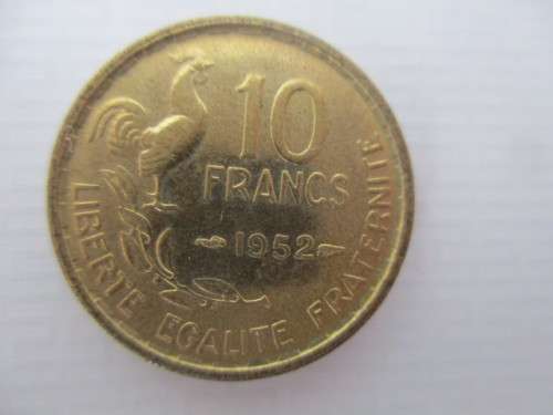 FRANCE - 10 FRANCS 1952 COIN