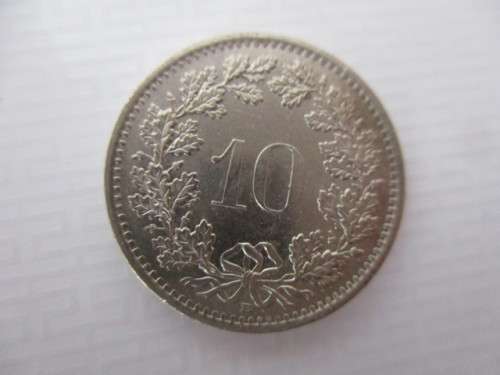 SWITZERLAND 10 RAPPEN X 3  - 1962 - X2 1993