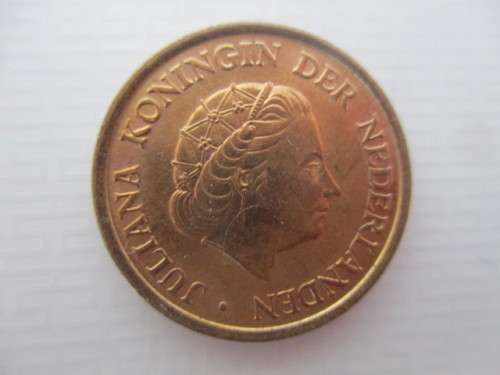 NETHERLANDS 5c COIN  1980  UNC CONDITION