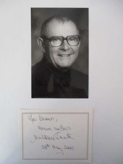 AUTOGRAPHED / SIGNED - FAMOUS AUTHOR - WILBUR SMITH  - RARE ITEM!!!