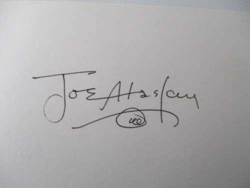 AUTOGRAPHED / SIGNED - HAND WRITTEN LETTER - JOE ALASKEY - LOONEY TUNES