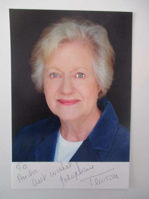 AUTOGRAPHED / SIGNED - JOSEPHINE TEWSON - KEEPING UP APPEARANCES