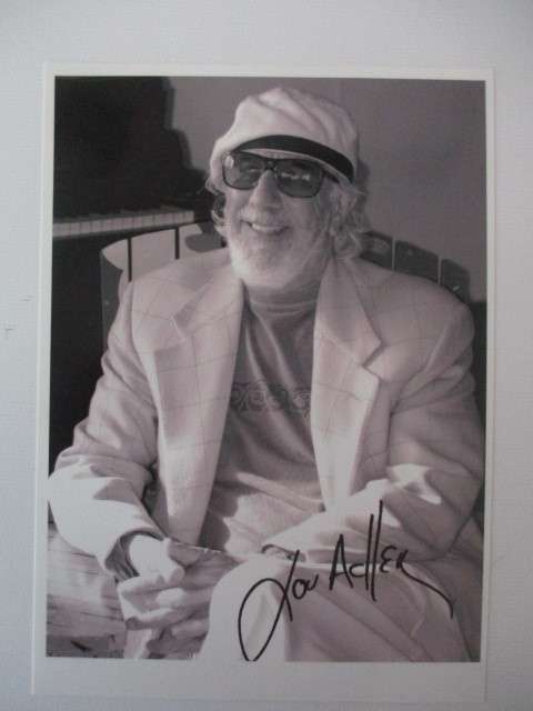 PRINTED AUTOGRAPH - CELEBRITIY -  LOU ADLER MUSIC PRODUCER