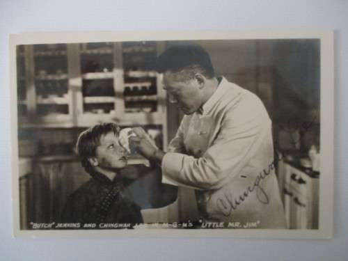 AUTOGRAPHED / SIGNED - CHING WAH LEE - 1901 BORN ACTOR