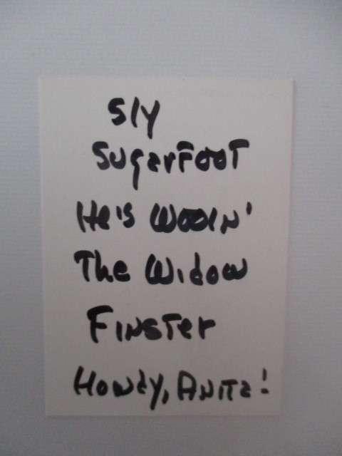 AUTOGRAPHED / SIGNED - WILL HUTCHINS - SUGARFOOT 1957 - 1961