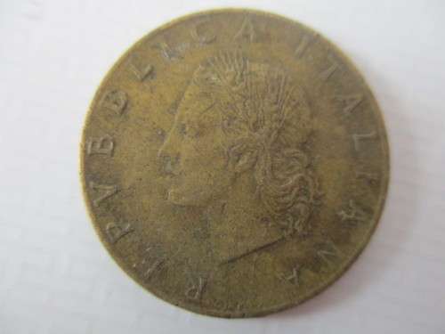 ITALY - 20  L.20   1957  COIN